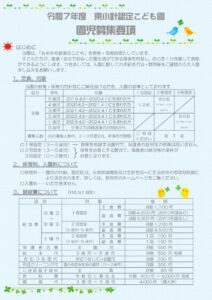 〇令和７年度_園児募集要項（東小針）のサムネイル